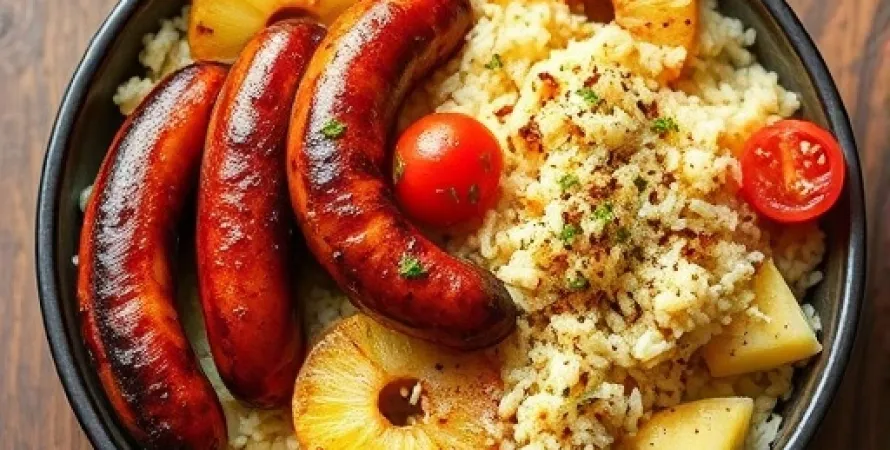 Saucisses au pineapple