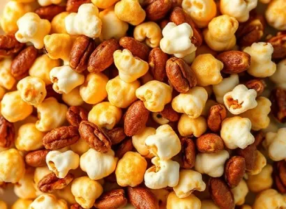 Popcorn mélangé
