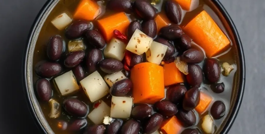 Pois yeux noirs végétarien