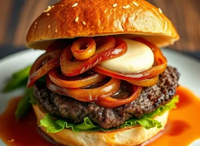 Burger de Boeuf Teriyaki