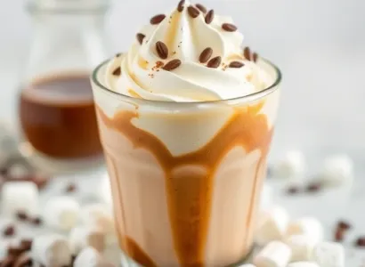 Yaourt glacé au café