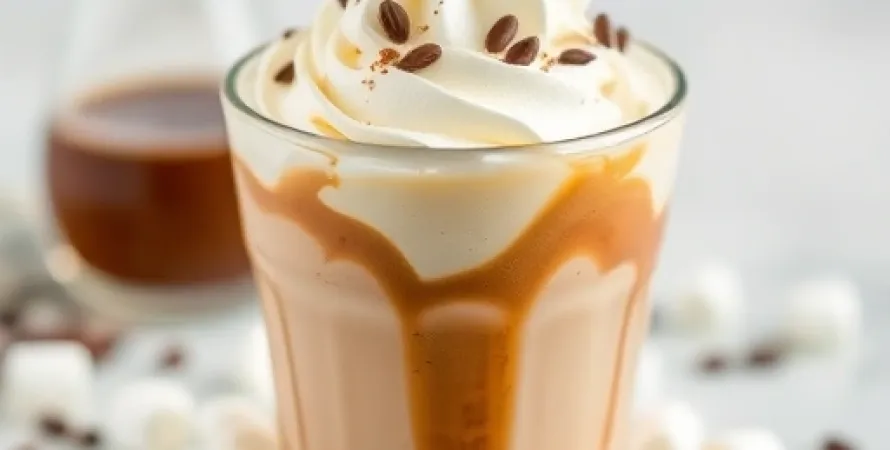 Yaourt glacé au café