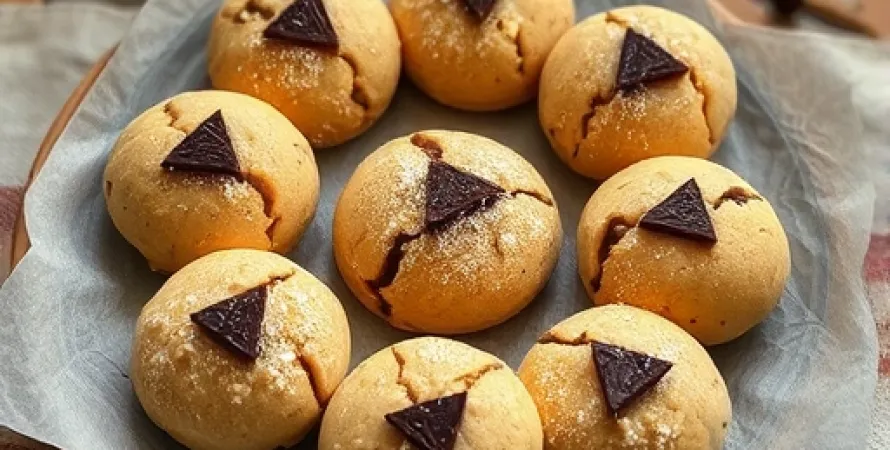 Cookies végétaliens au beurre de cacahuète
