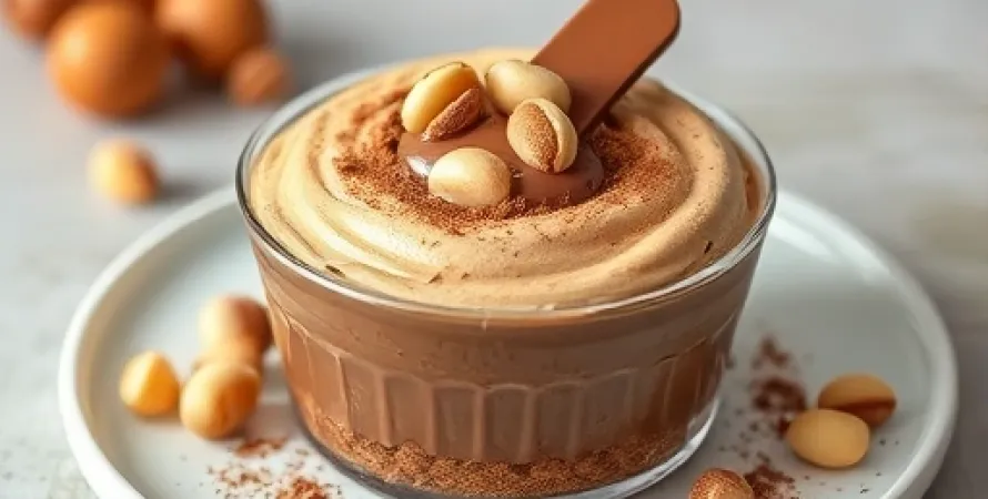Pâte à tartiner aux noix et cacao