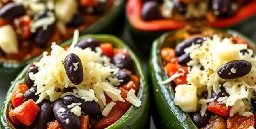 Poblanos farcis