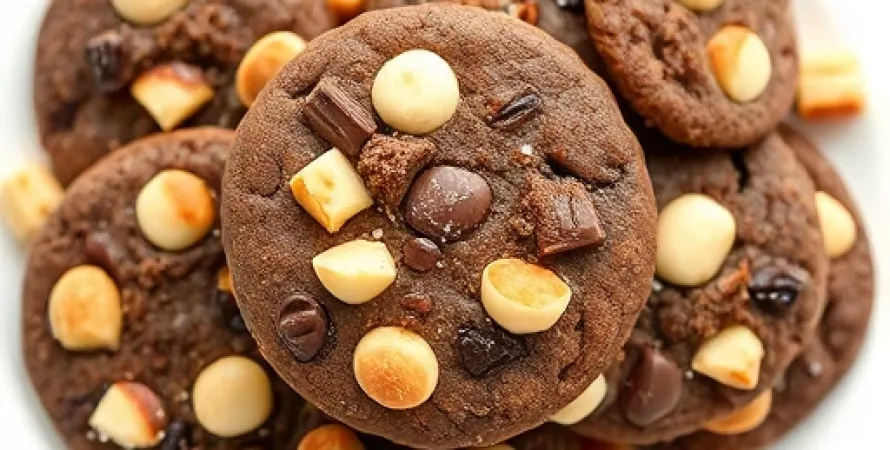 Cookies au chocolat et aux noix de macadamia