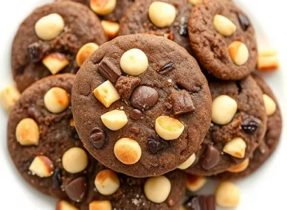 Cookies au chocolat et aux noix de macadamia