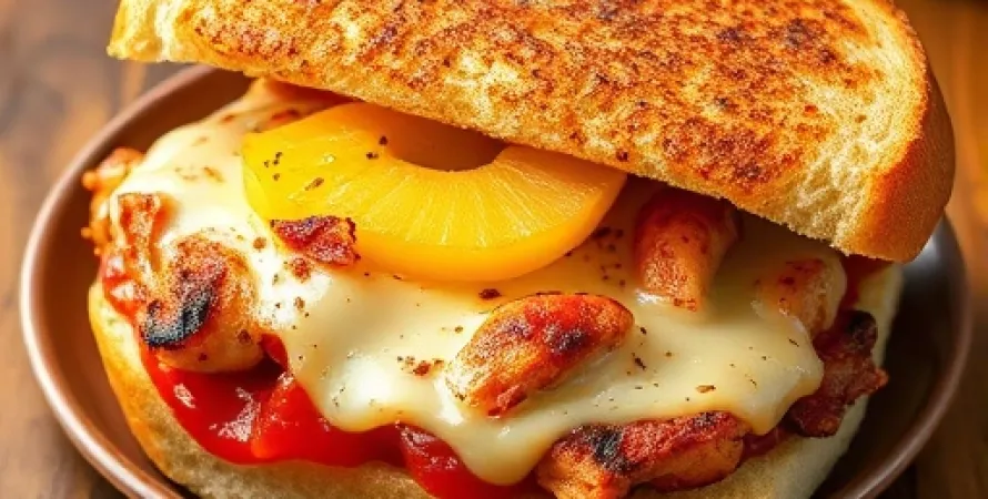 Sandwich pizza léger