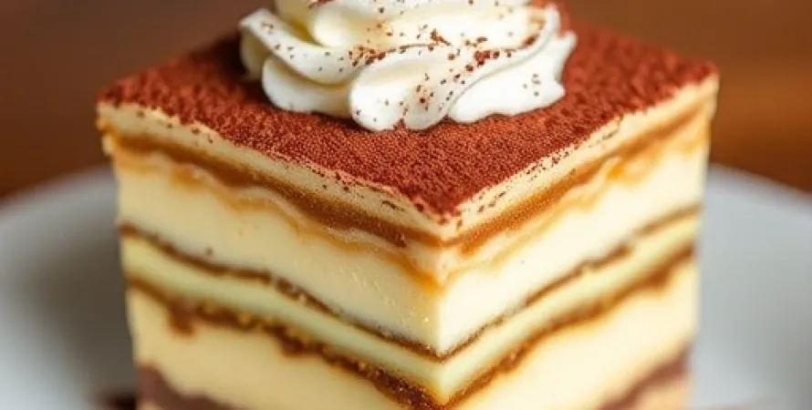 Tiramisu facile au pudding