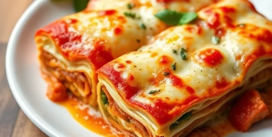Lasagnes aux saucisses et légumes