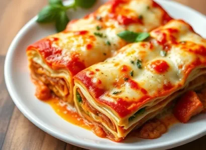 Lasagnes aux saucisses et légumes
