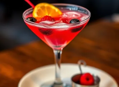 Cocktail aux Fruits Rouges