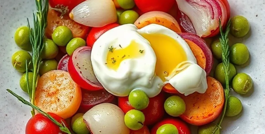 Poivrons aux légumes