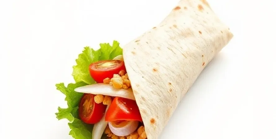 Tortilla au dindon et à la moutarde de Dijon