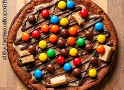 Brownie Pizza au Chocolat