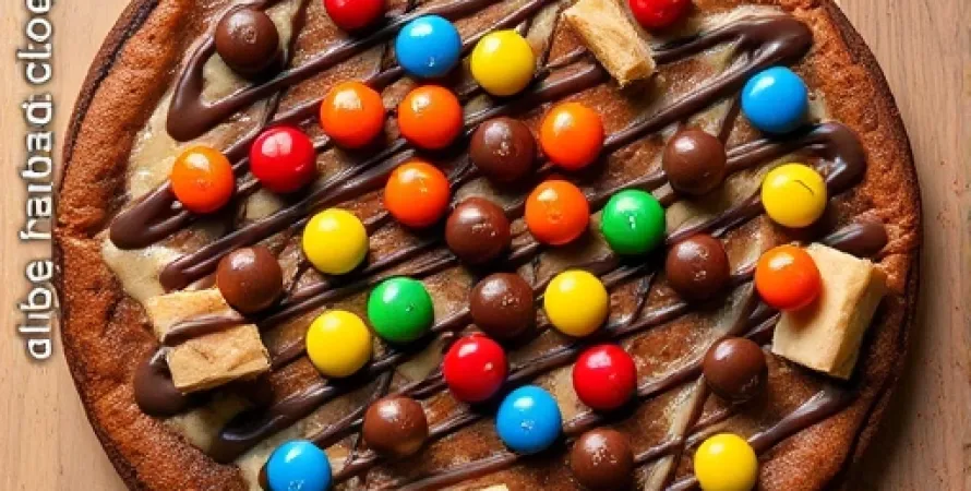 Brownie Pizza au Chocolat
