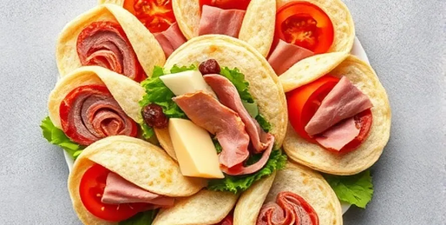 Rouleaux de sandwich