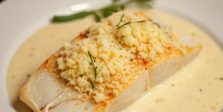 Poisson au four cremeux
