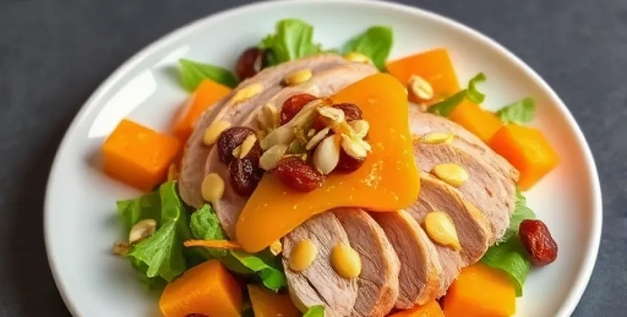 Salade de poulet au paradis