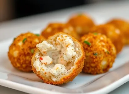 Amuse-gueules de crabe