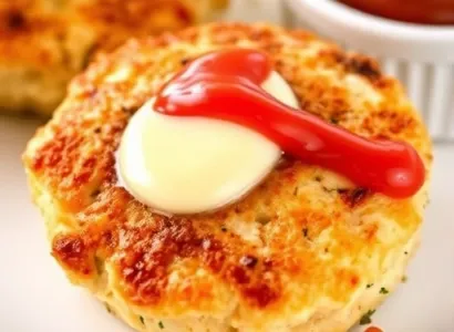 Galettes de crabe