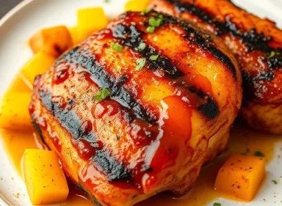 Poulet au mangue