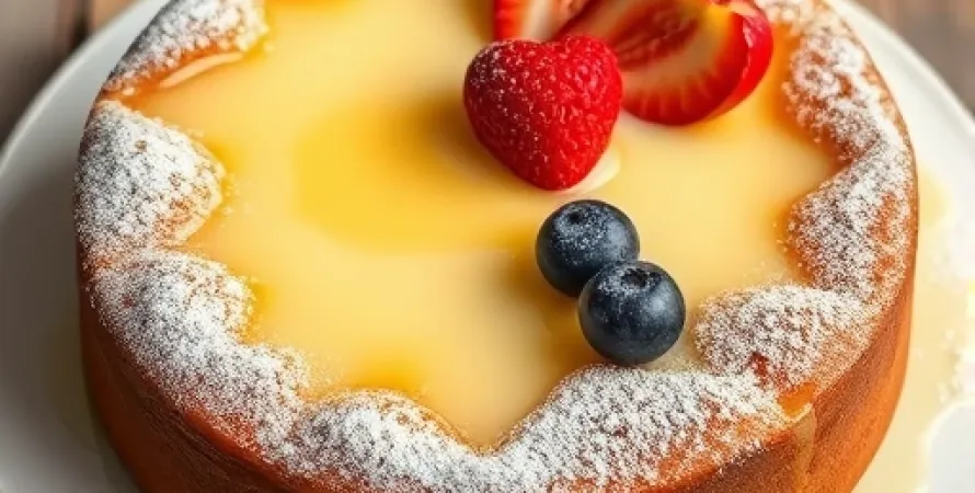 Gâteau au Custard