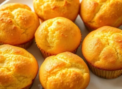 Petits muffins français au petit déjeuner