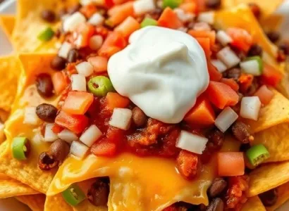 Nachos faciles au fromage