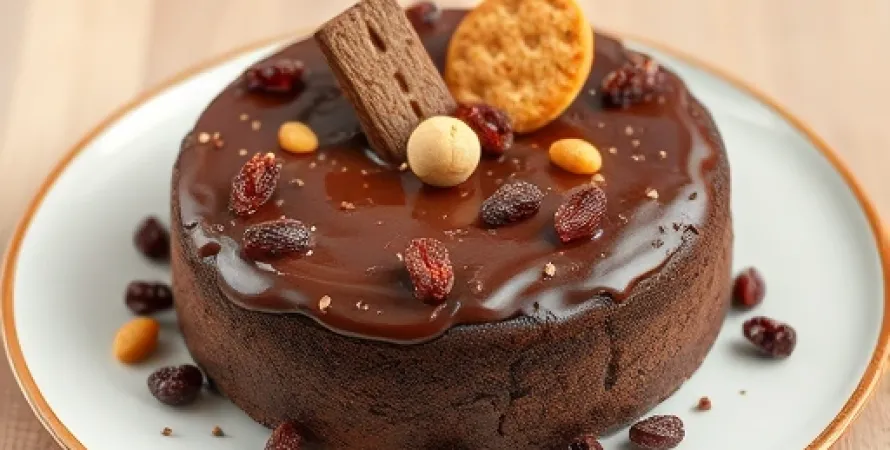 Gâteau au Chocolat Noir Sans Cuisson