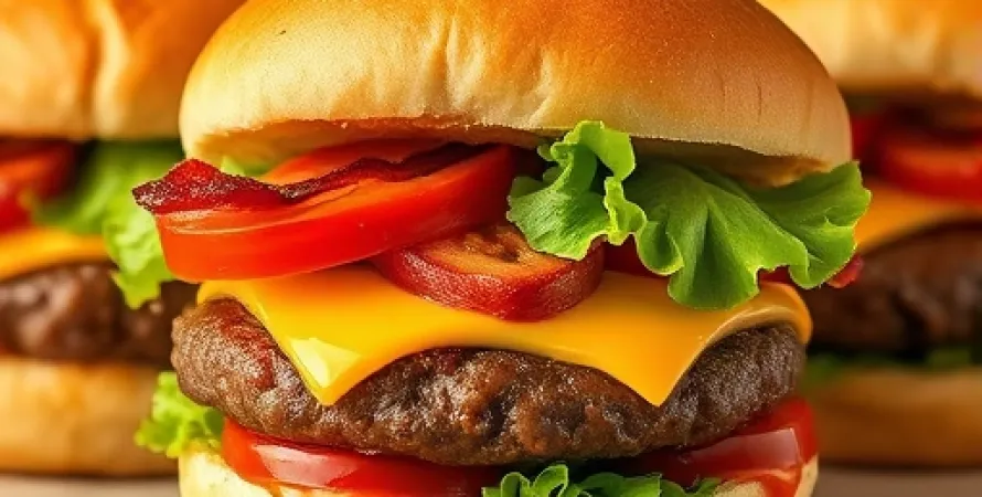 Burgers au boeuf