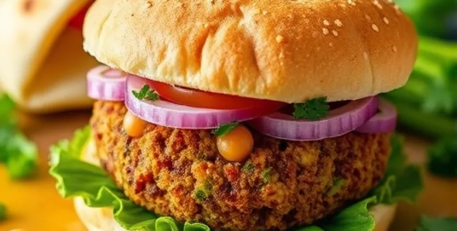 Burger de falafel