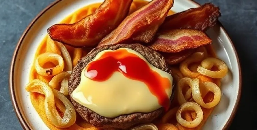Bifleck au fromage double