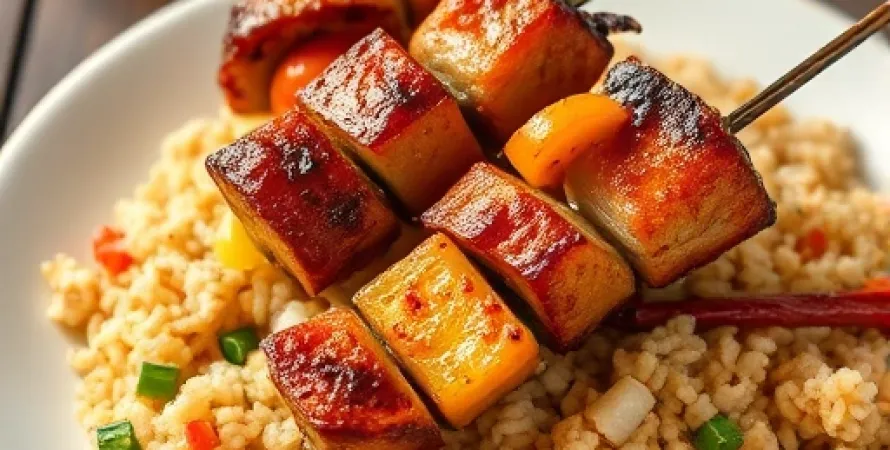 Brochettes Teriyaki