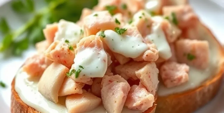 Tartine de thon healthy
