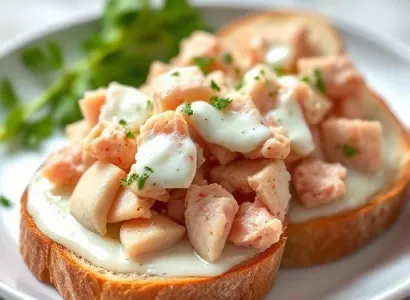 Tartine de thon healthy
