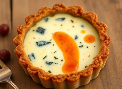 Tartes au fromage bleu