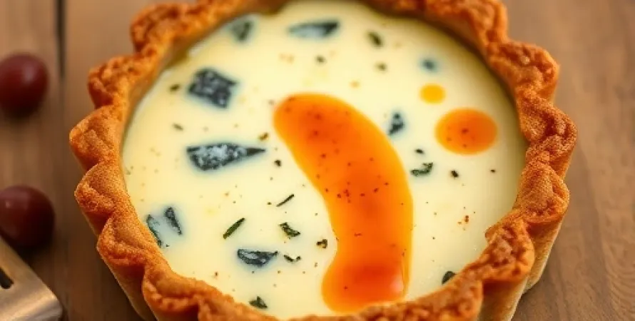 Tartes au fromage bleu