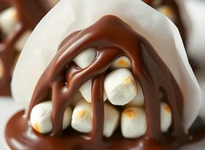 Fenêtres de cathédrale au chocolat