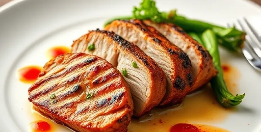 Pork tenderloin aux épices