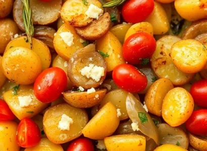Gratin de pommes de terre rustique