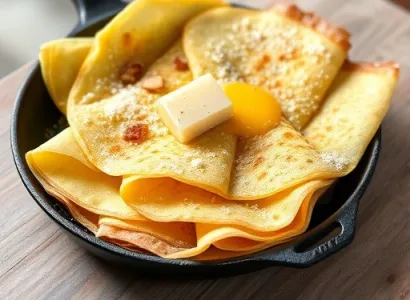 Crêpes aux fromages autrichiennes