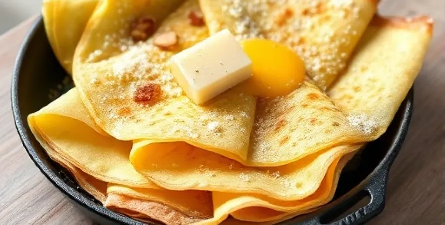 Crêpes aux fromages autrichiennes