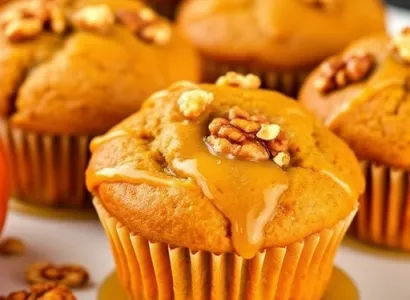 Muffins au potiron et sirop d'érable