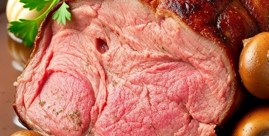 Rôti de boeuf au jus