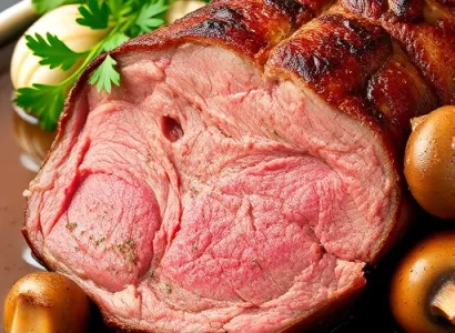 Rôti de boeuf au jus