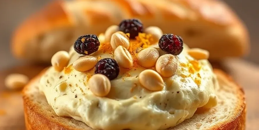 Pain aux noix et aux baies