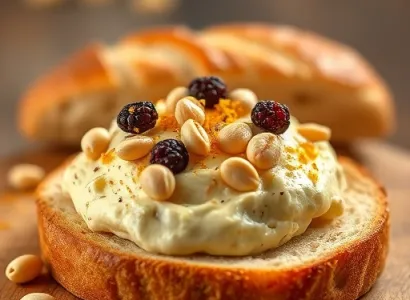 Pain aux noix et aux baies