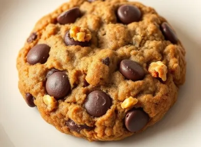 Cookies aux chocolats et avenes