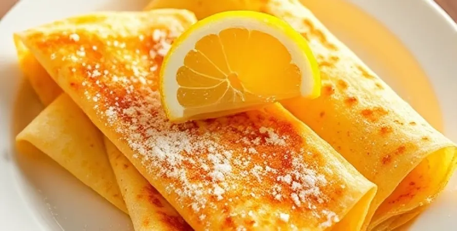 Crepes au citron